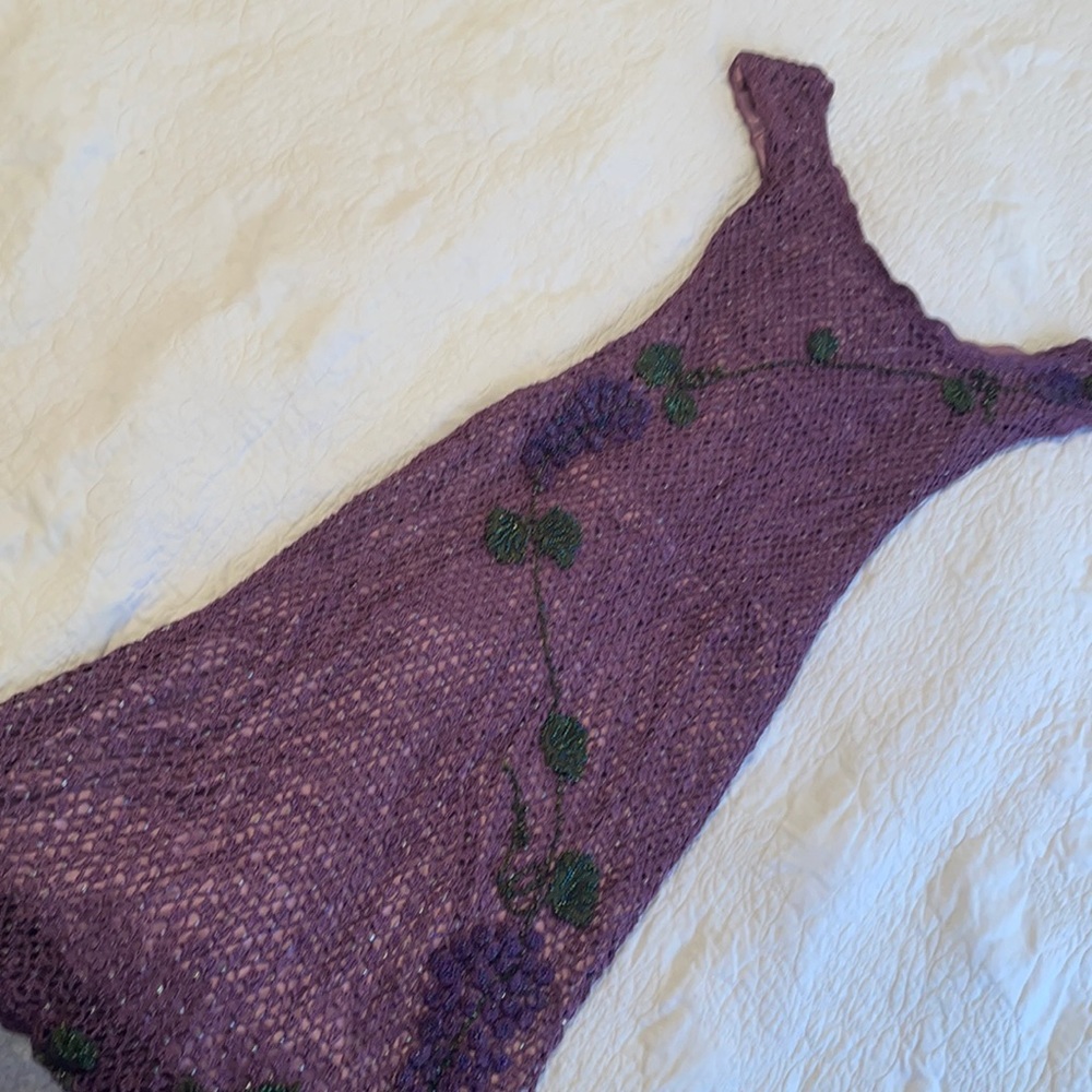 Stunning purple dress